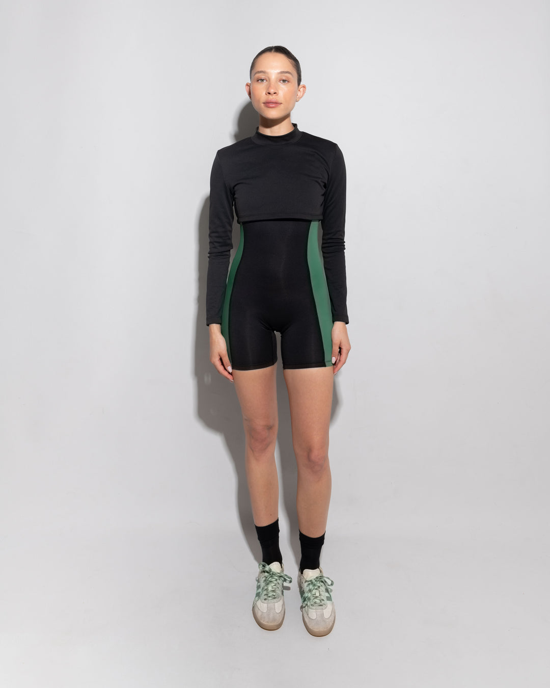 Long Sleeve Mock Neck Shrug