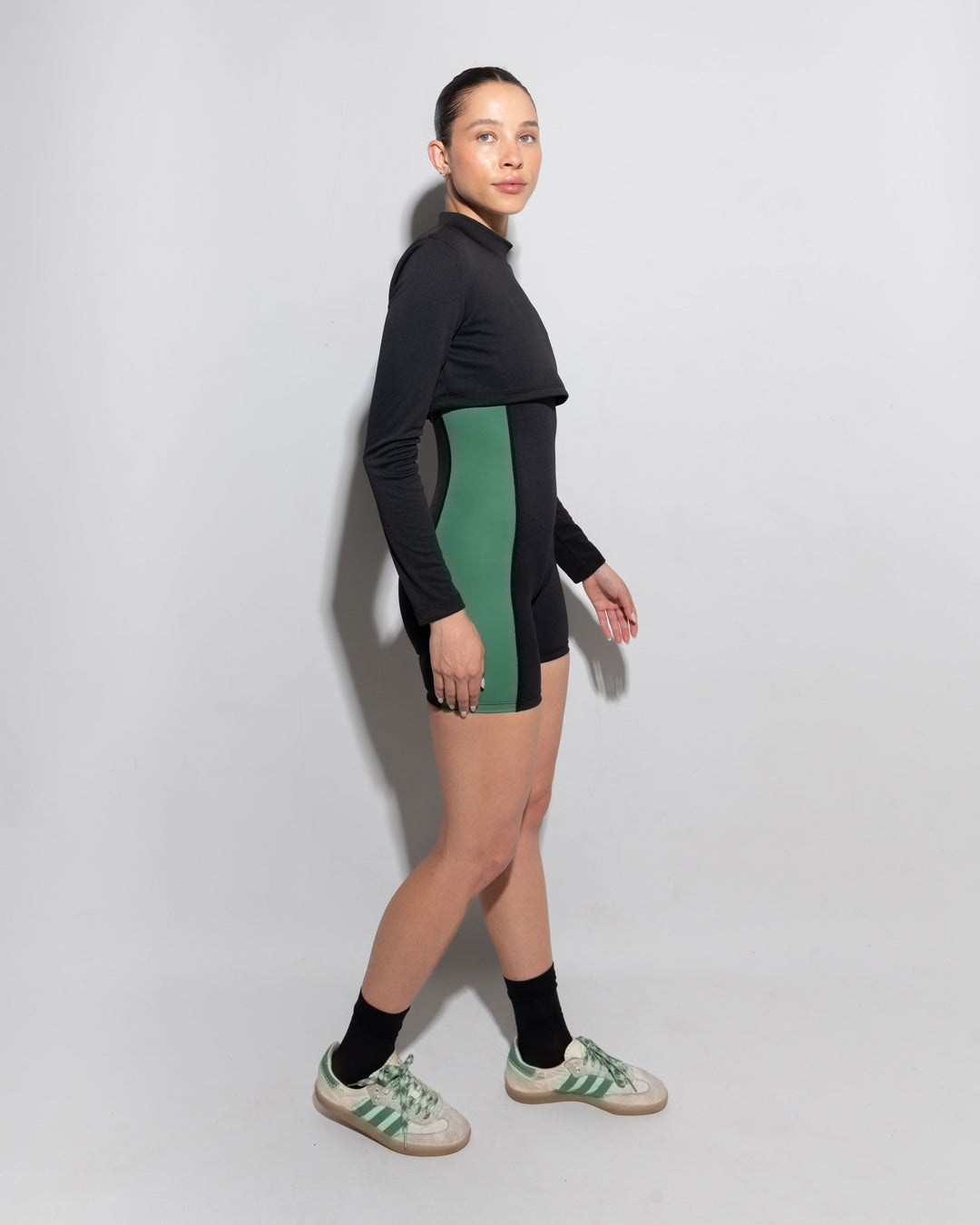 Long Sleeve Mock Neck Shrug