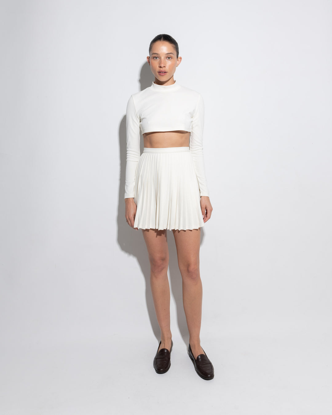 Long Sleeve Mock Neck Shrug