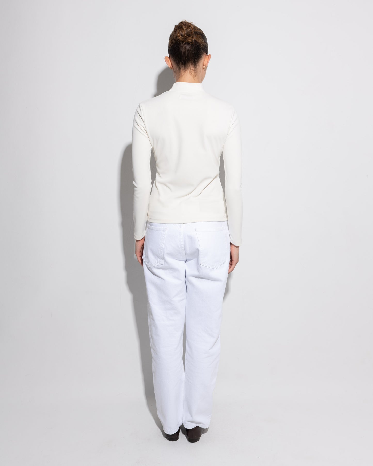 Long Sleeve Mock Neck Shirt