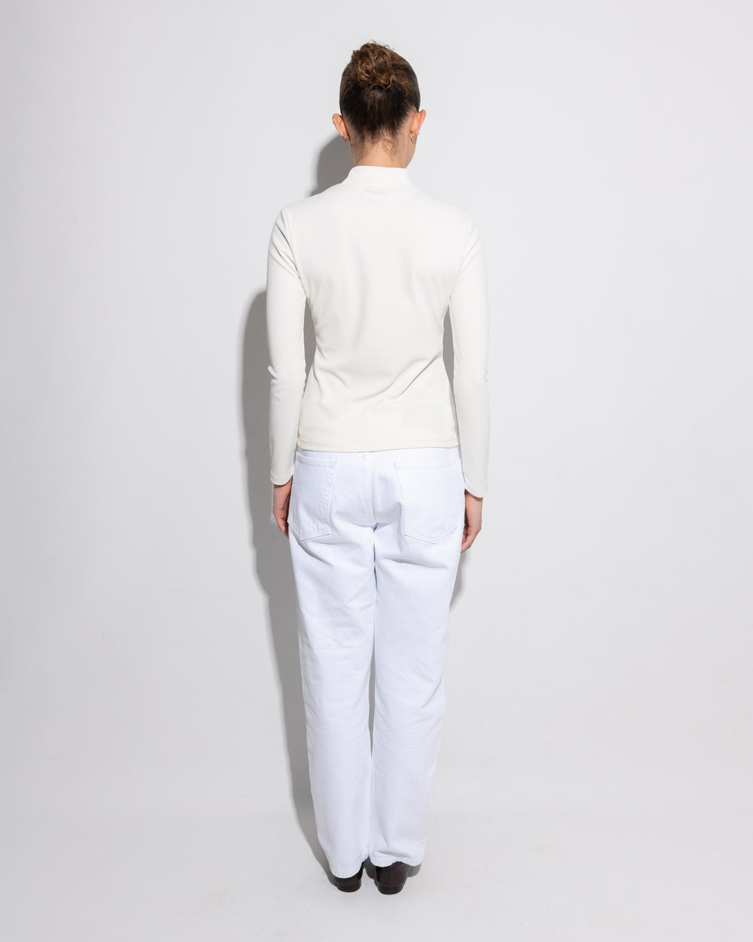 Long Sleeve Mock Neck Shirt