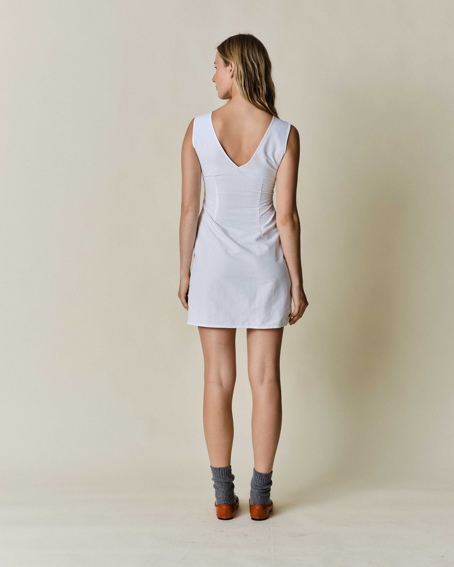 Boatneck Mini Dress