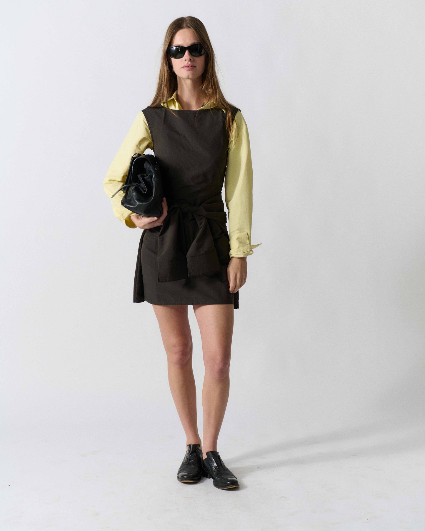 Boatneck Mini Dress