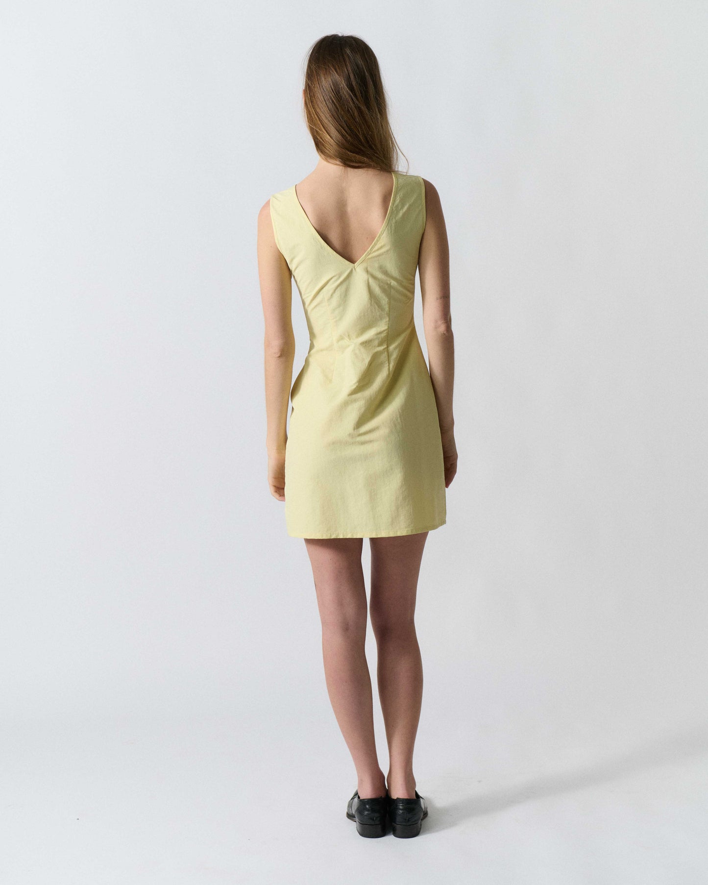 Boatneck Mini Dress