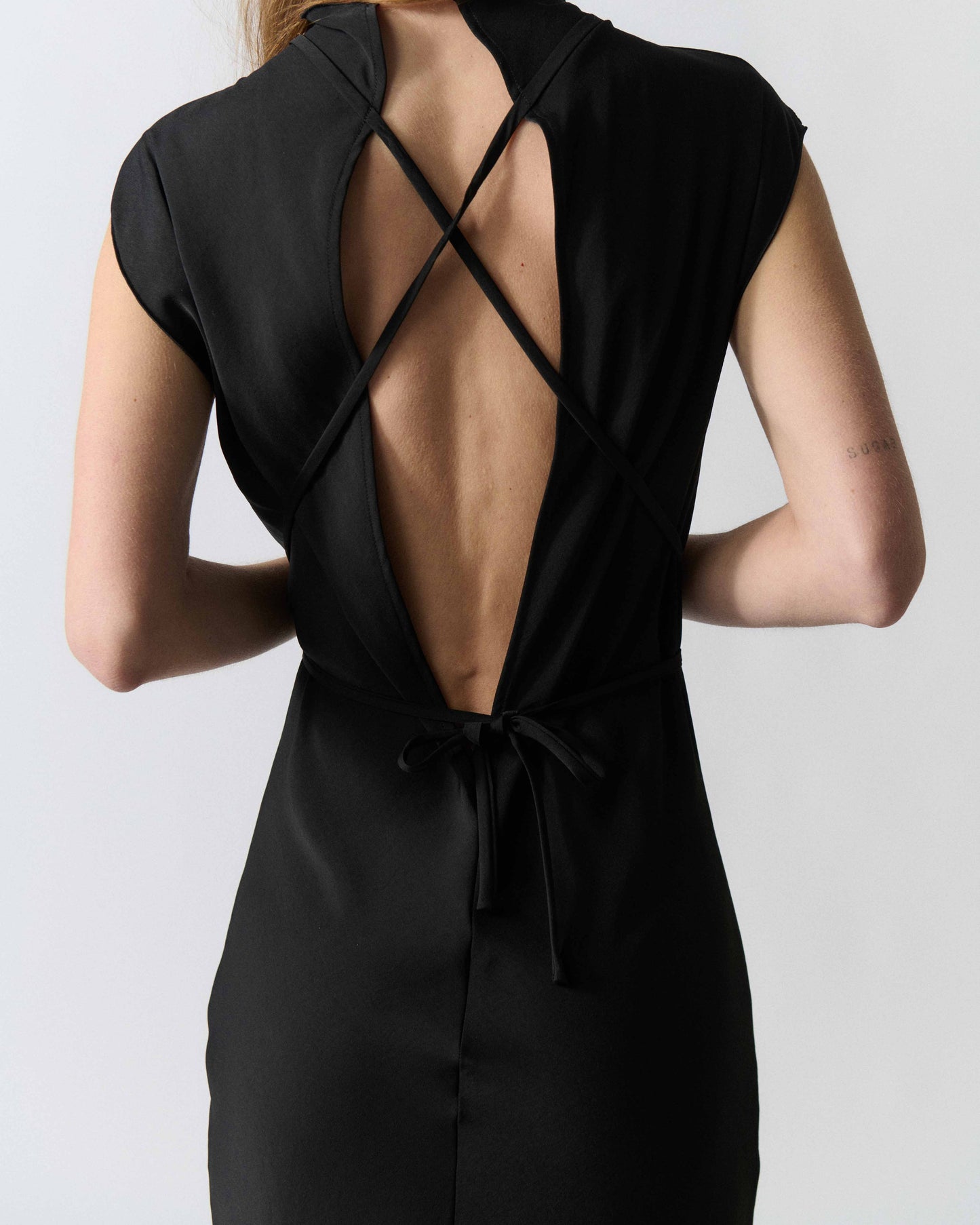 Keyhole Back Dress