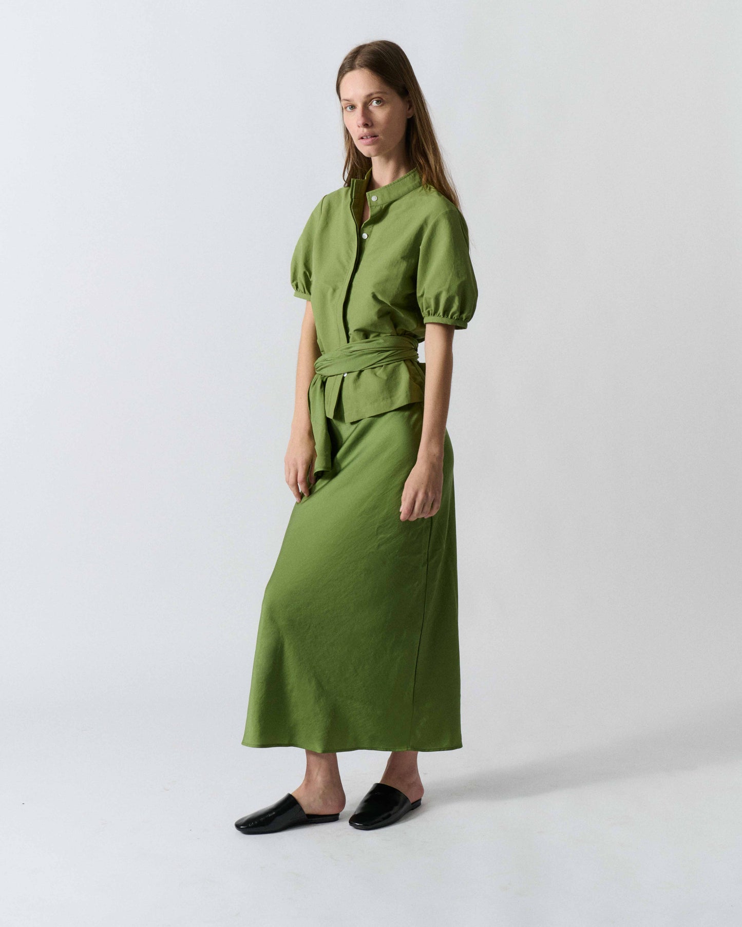 Structured Short Sleeve Top