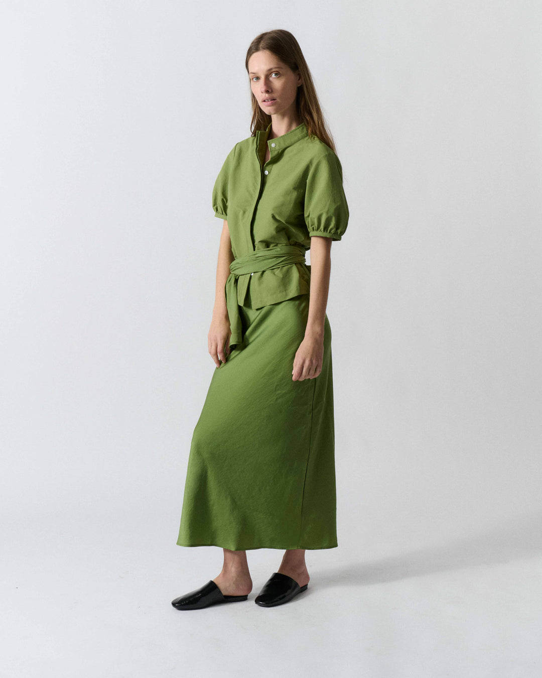 Structured Short Sleeve Top